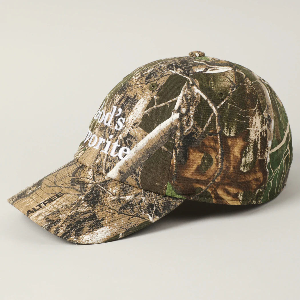 God's Favorite Camouflage Baseball Hat