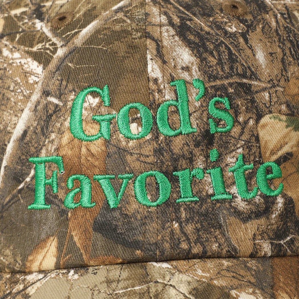 God's Favorite Camouflage Baseball Hat