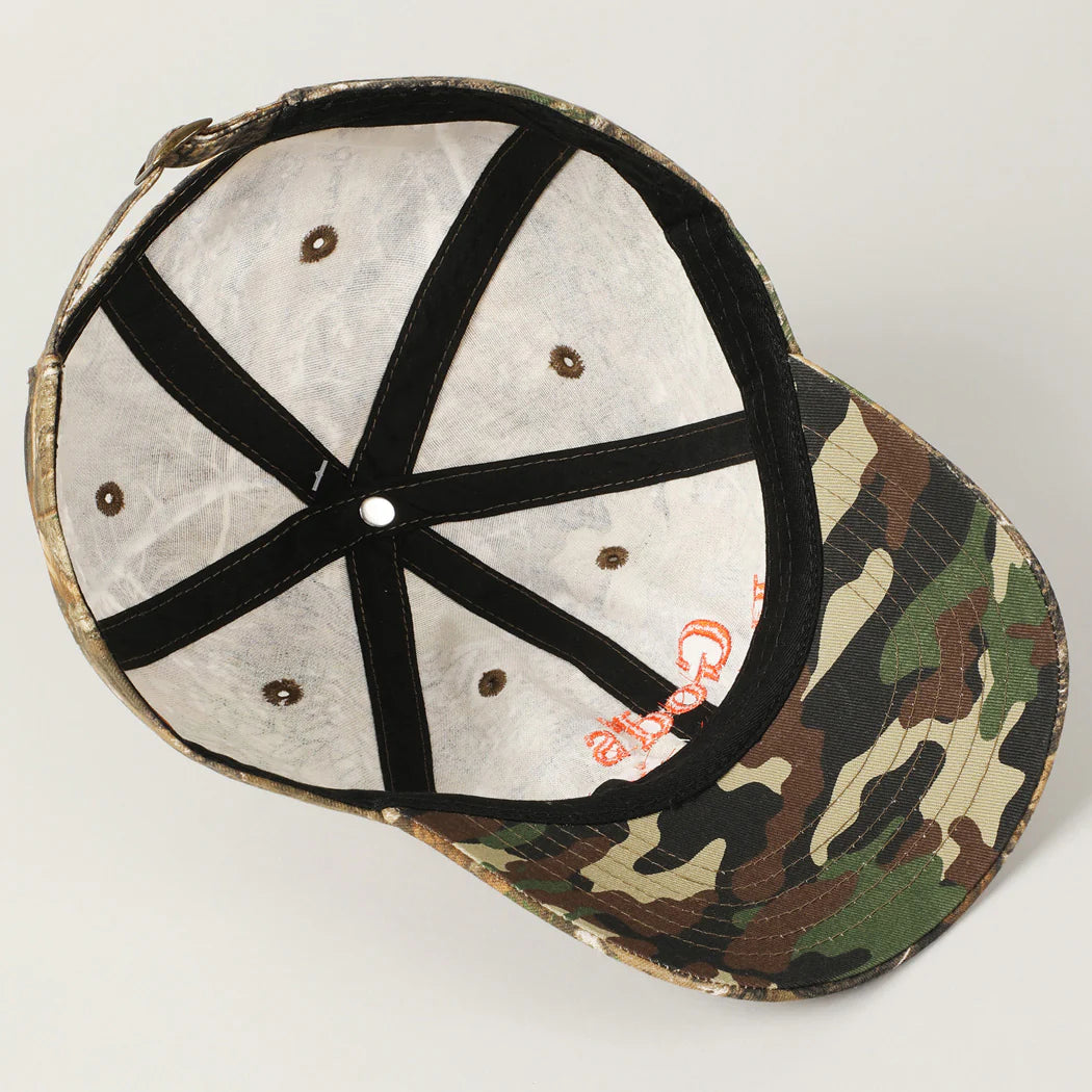 God's Favorite Camouflage Baseball Hat