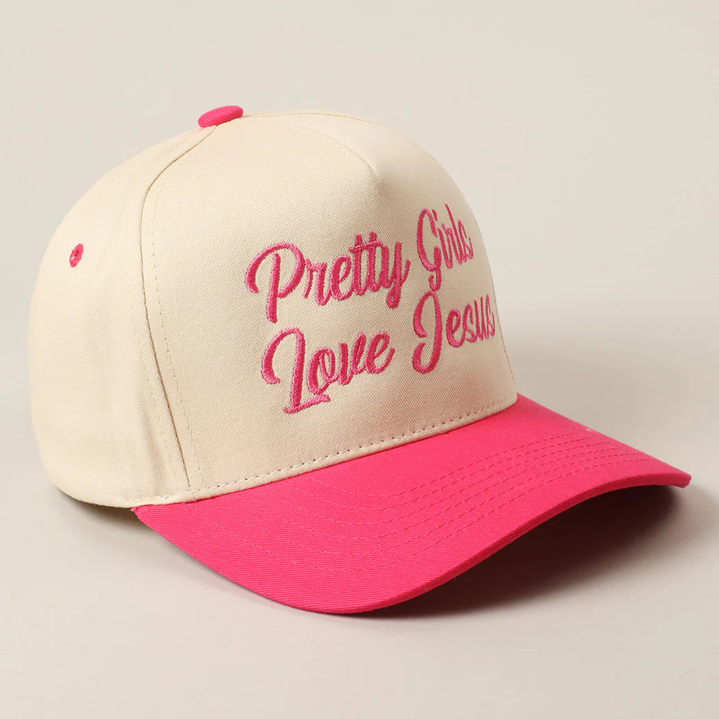 Pretty Girls Love Jesus Trucker Hat