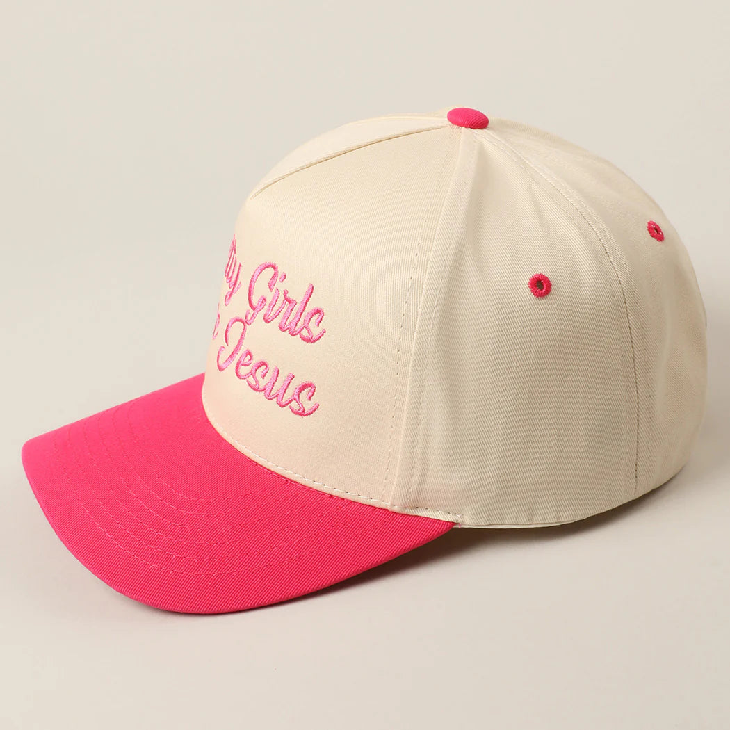 Pretty Girls Love Jesus Trucker Hat