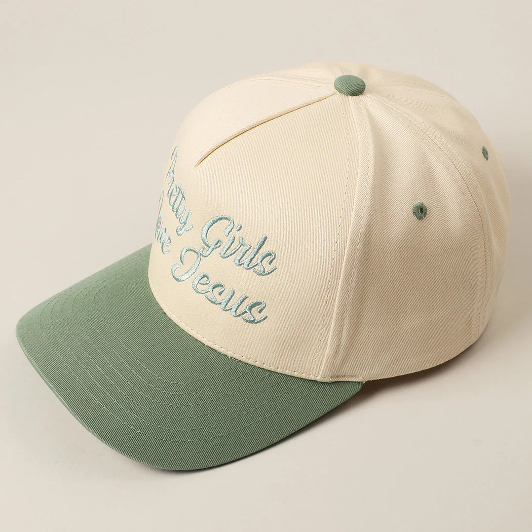 Pretty Girls Love Jesus Trucker Hat