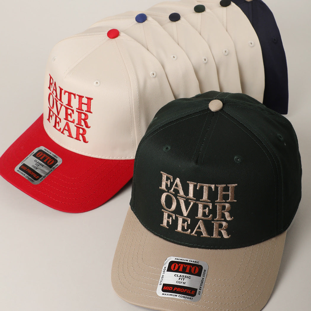 FAITH OVER FEAR Trucker Hat