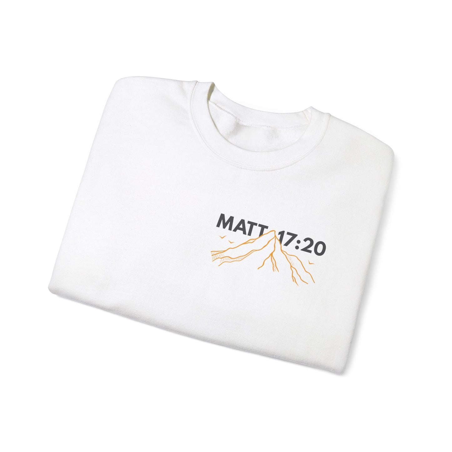 Faith Can Move Mountains Crewneck