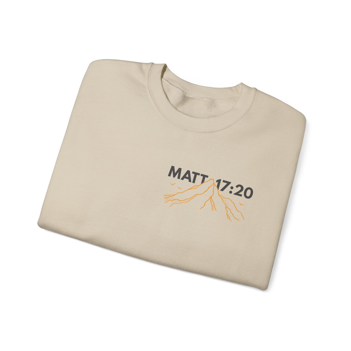 Faith Can Move Mountains Crewneck