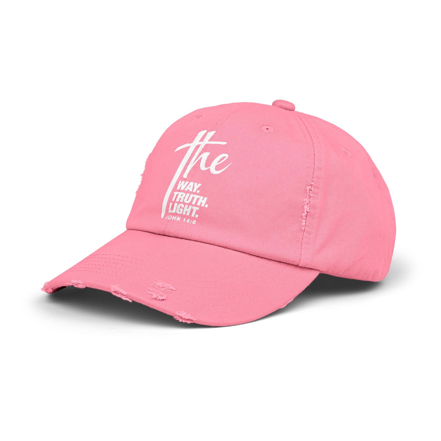 The Way Unisex Distressed Dad Hat