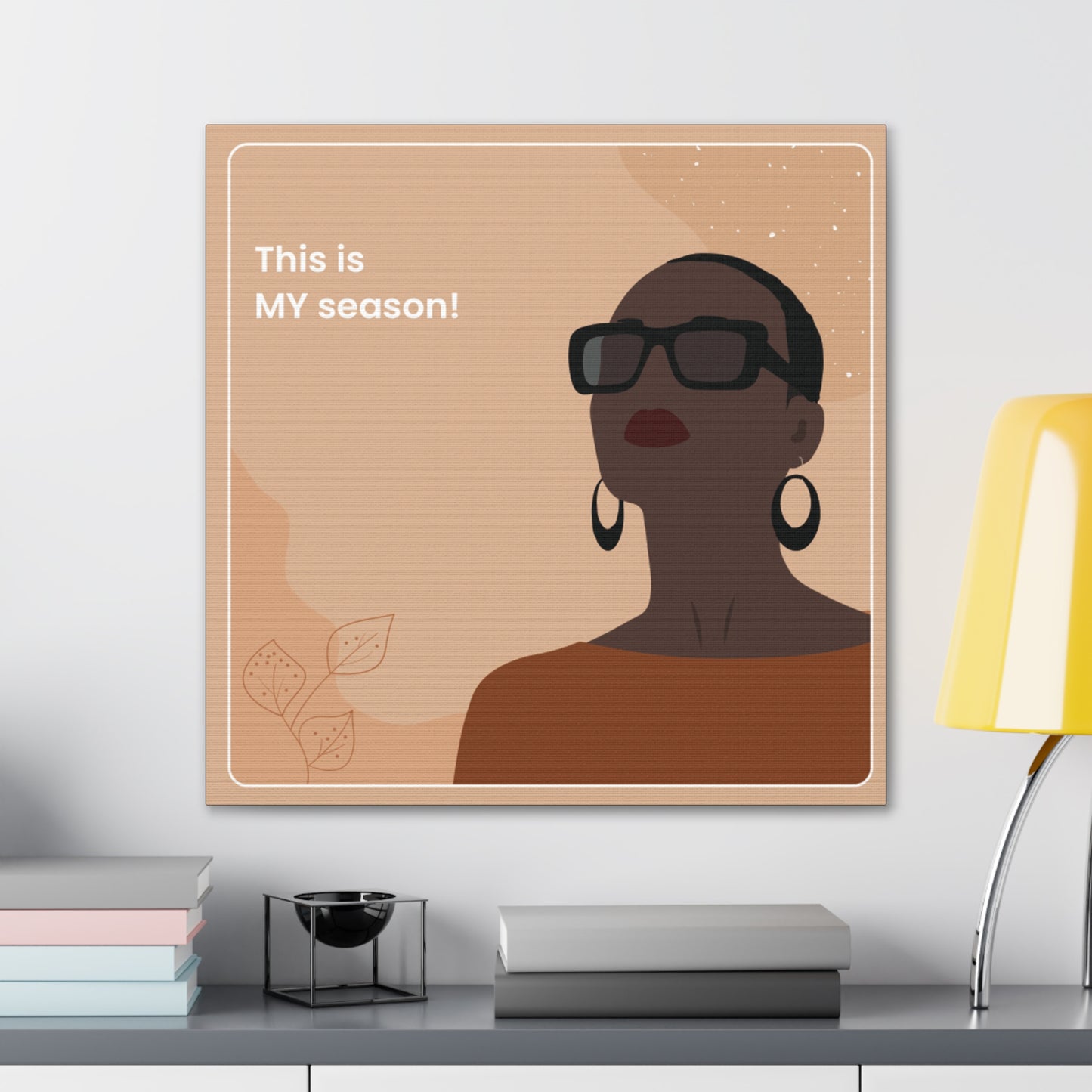 This Is My Season Canvas Wraps