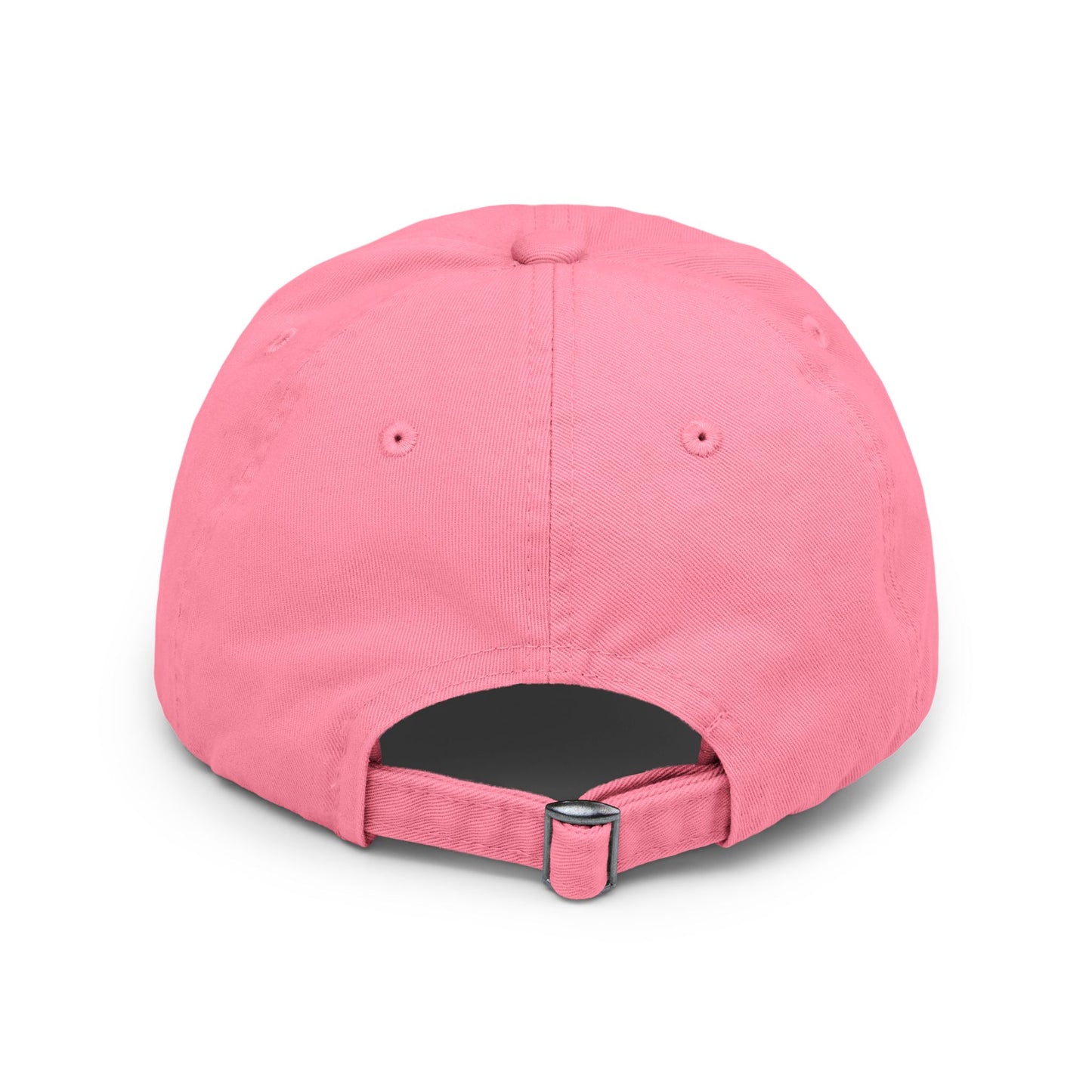 Trust God and Chill" Distressed Dad Hat