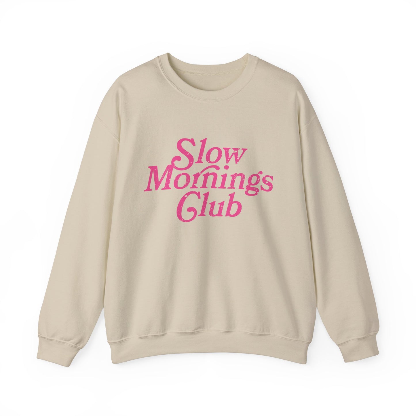Slow Mornings Club Crewneck