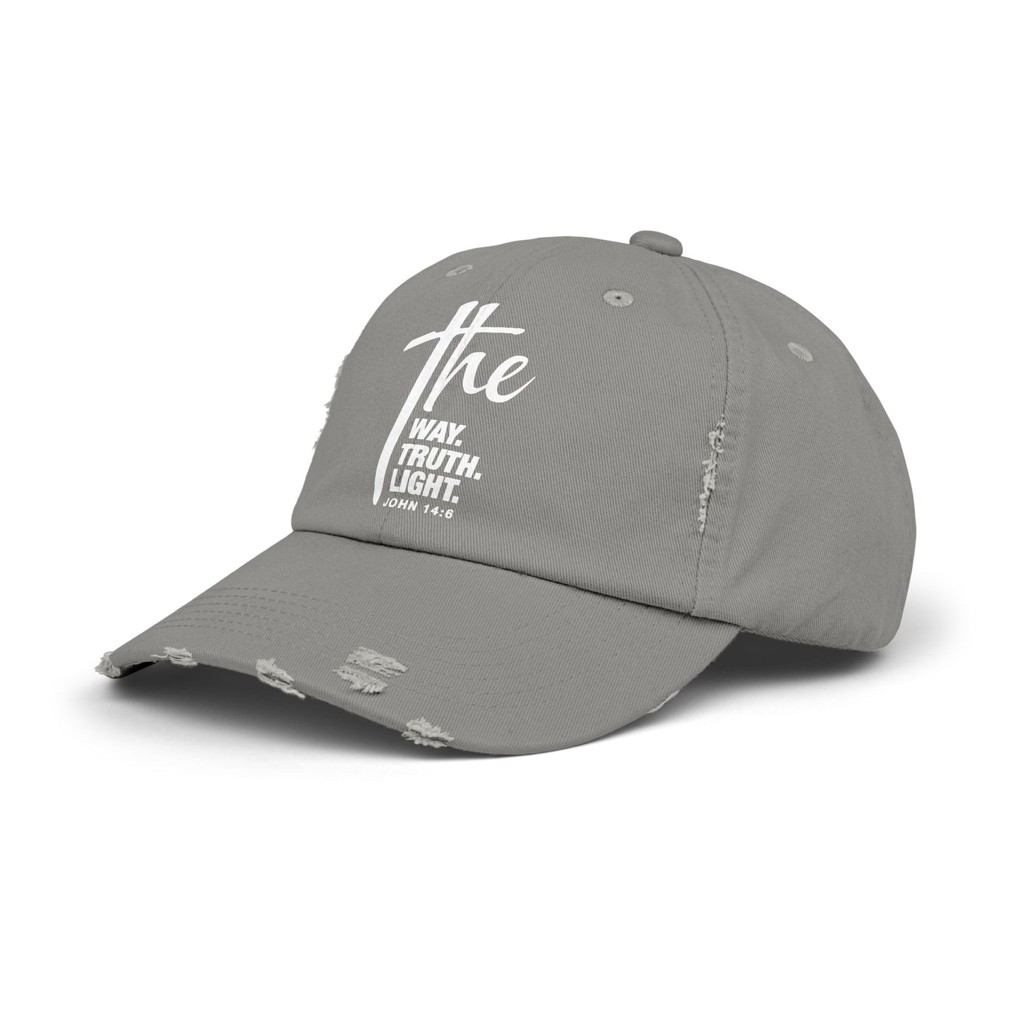 The Way Unisex Distressed Dad Hat