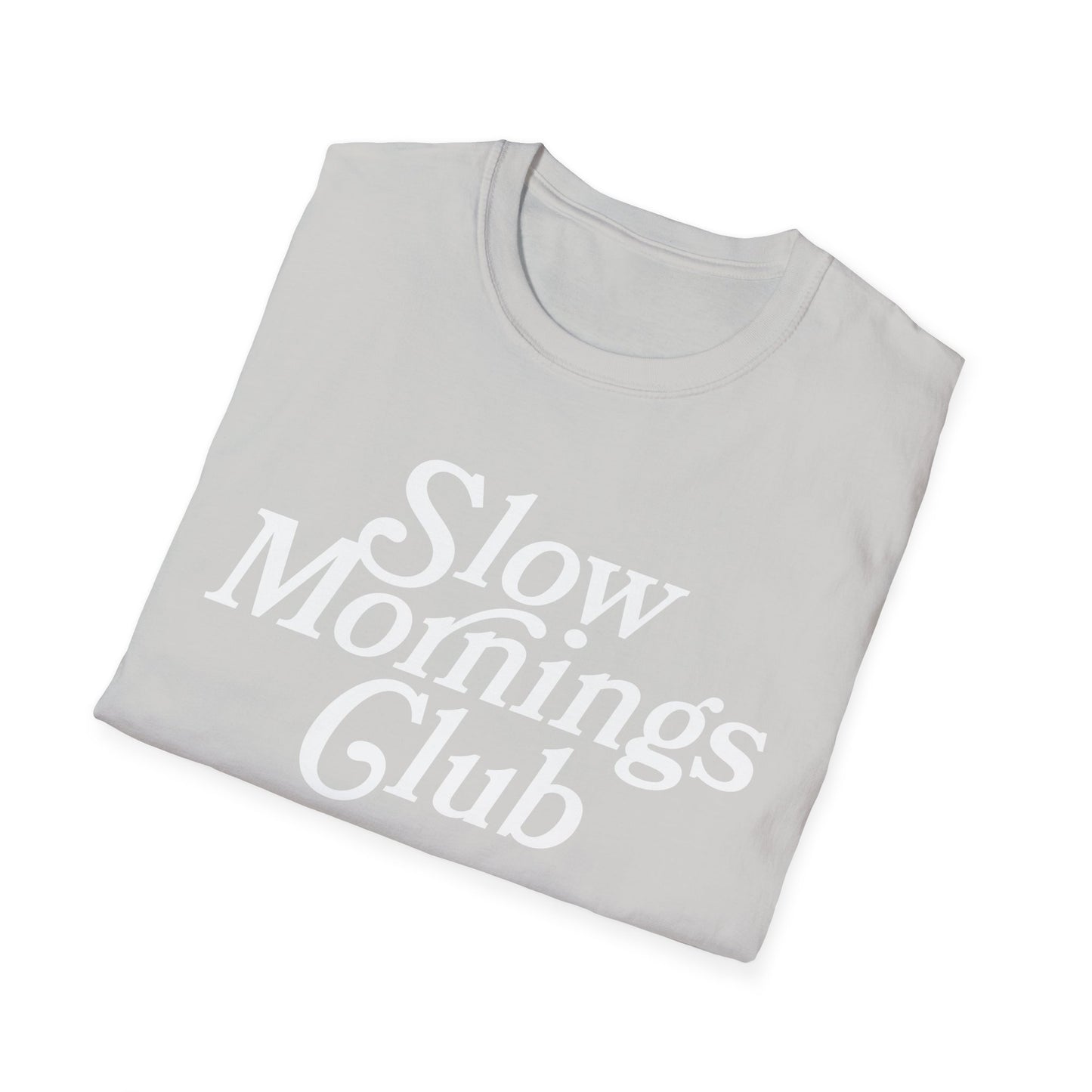 Slow Mornings Club Tee
