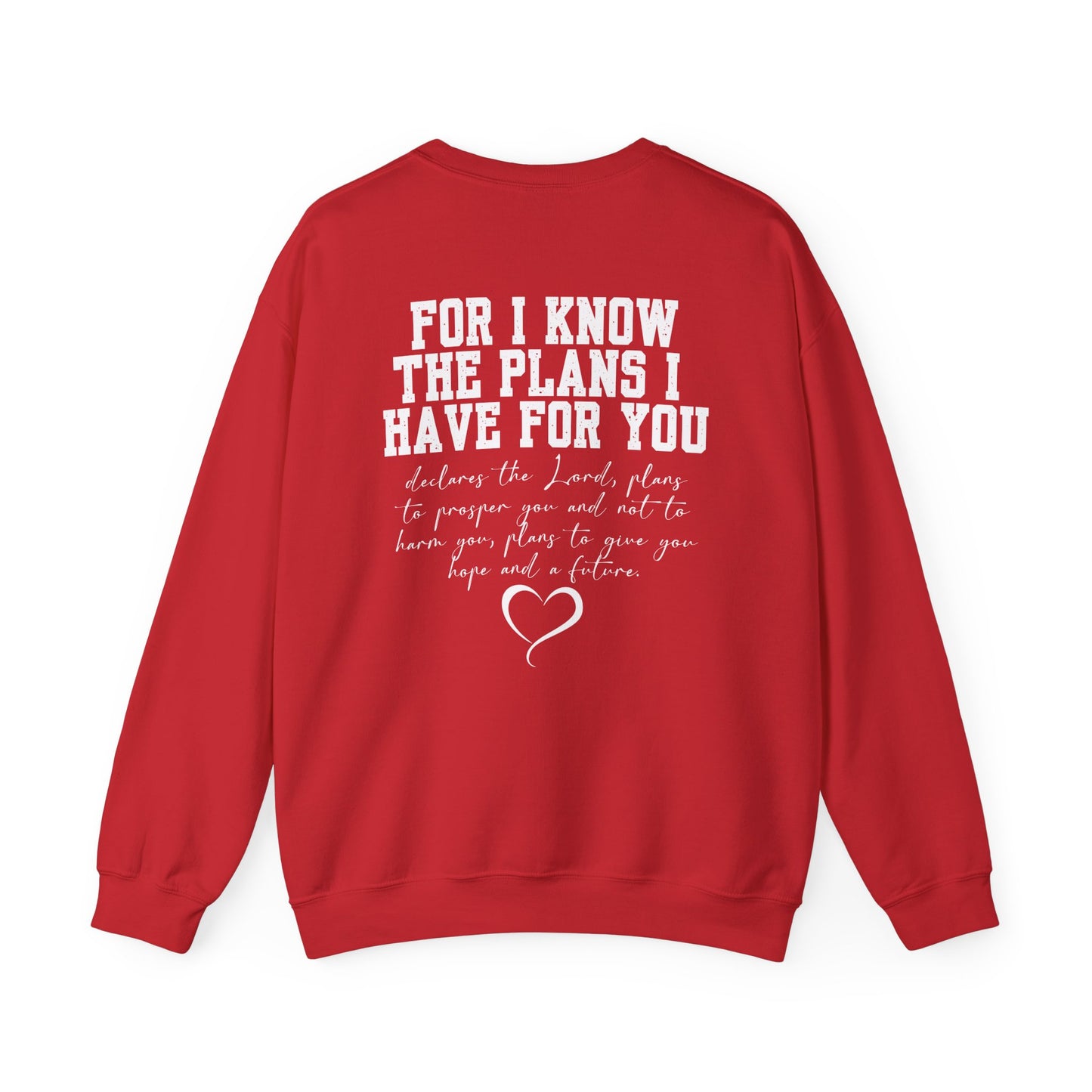 Jeremiah 29:11 Unisex Crewneck