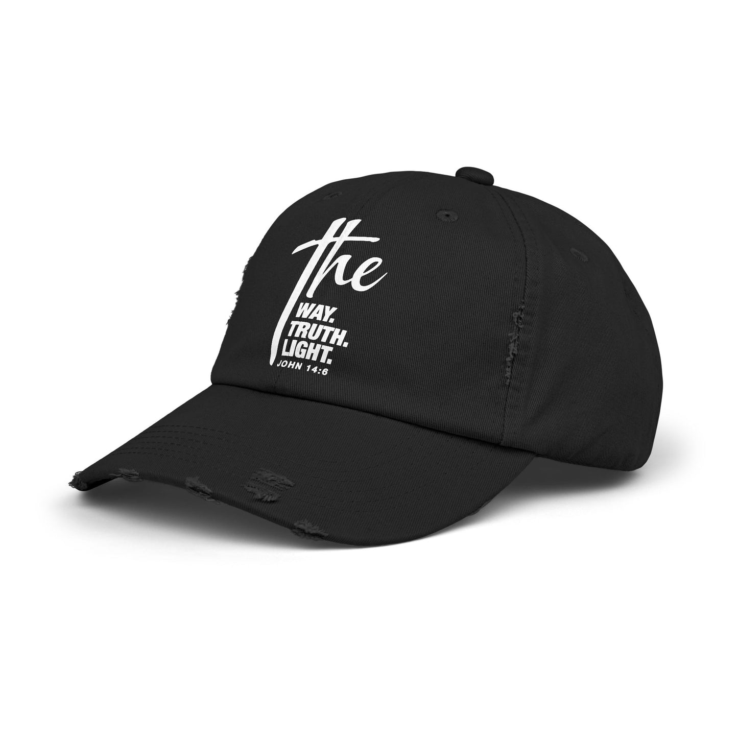 The Way Unisex Distressed Dad Hat