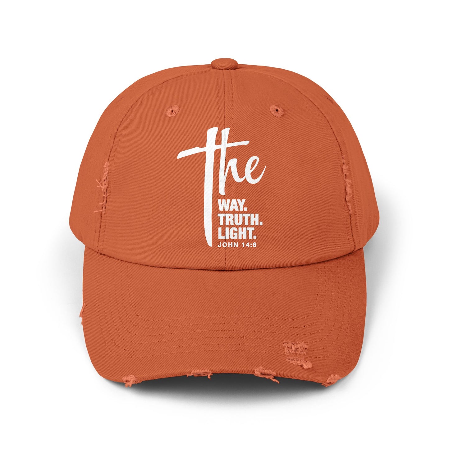 The Way Unisex Distressed Dad Hat
