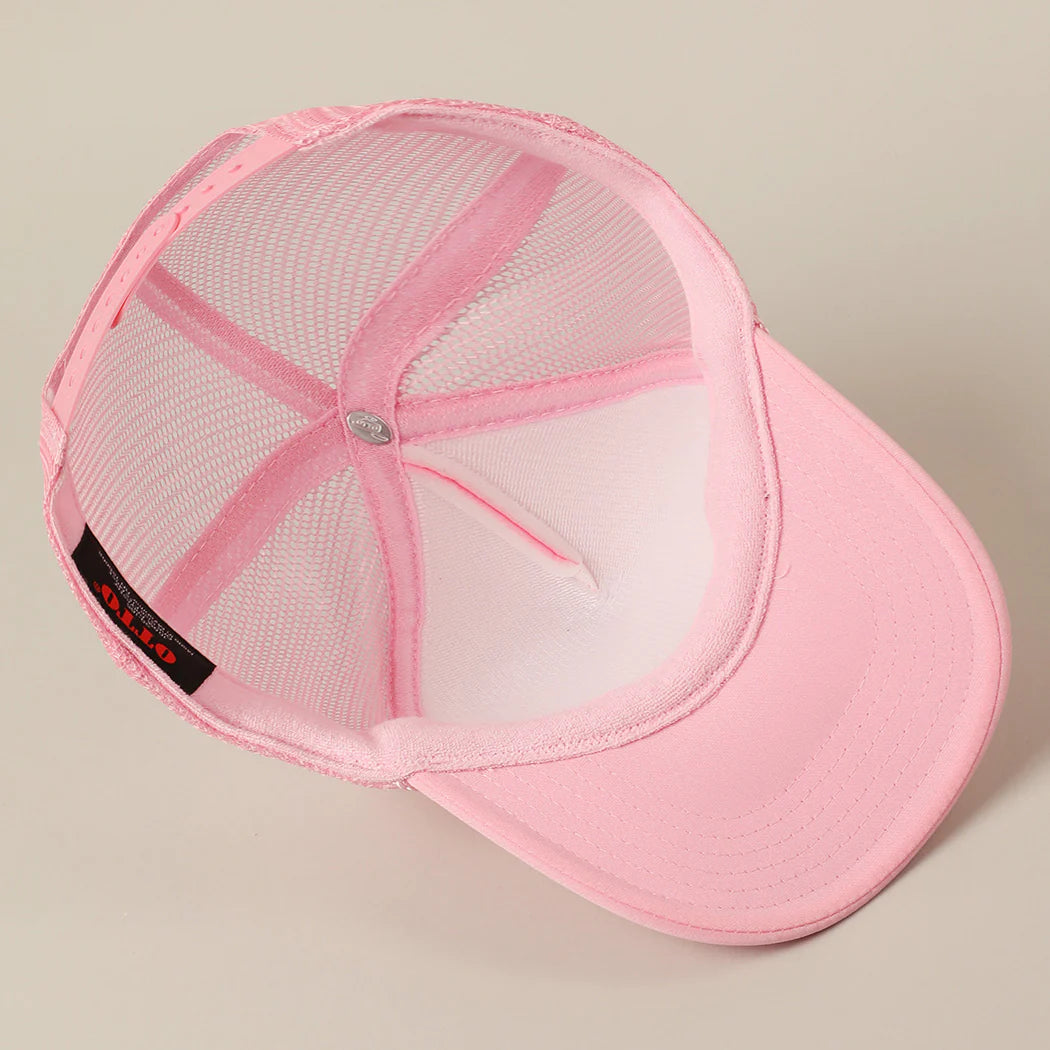 Jesus Saves, I Spend Mesh Trucker Hat