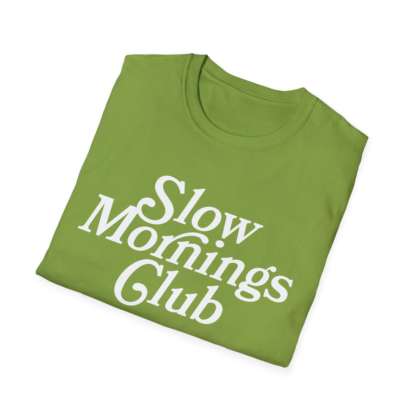 Slow Mornings Club Tee