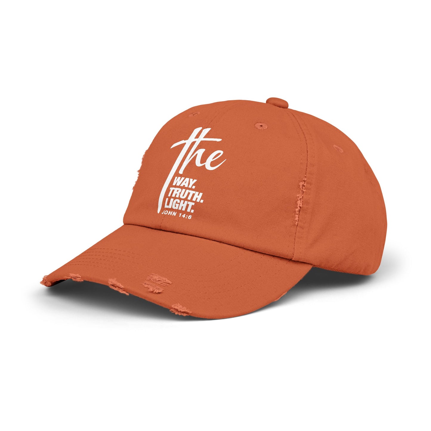 The Way Unisex Distressed Dad Hat