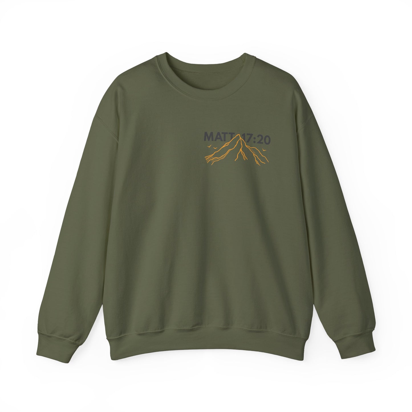 Faith Can Move Mountains Crewneck