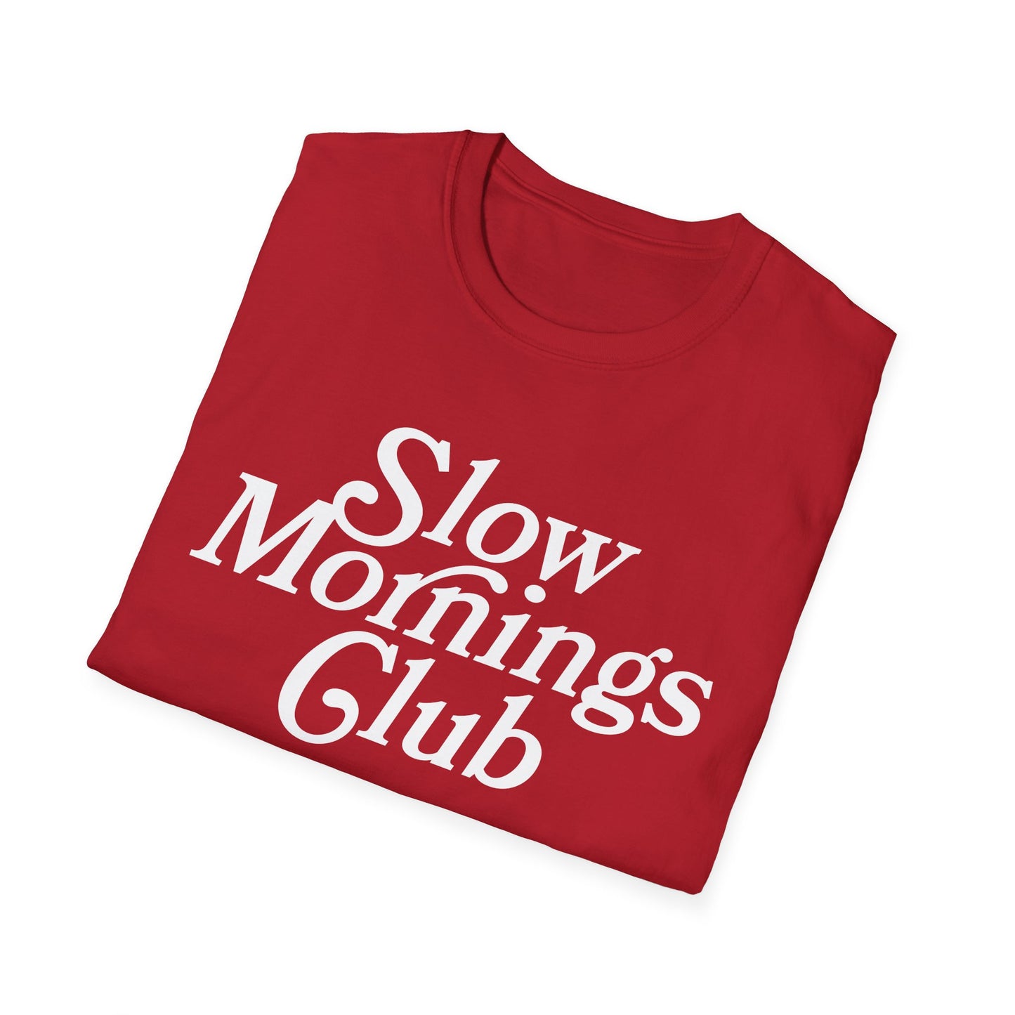Slow Mornings Club Tee