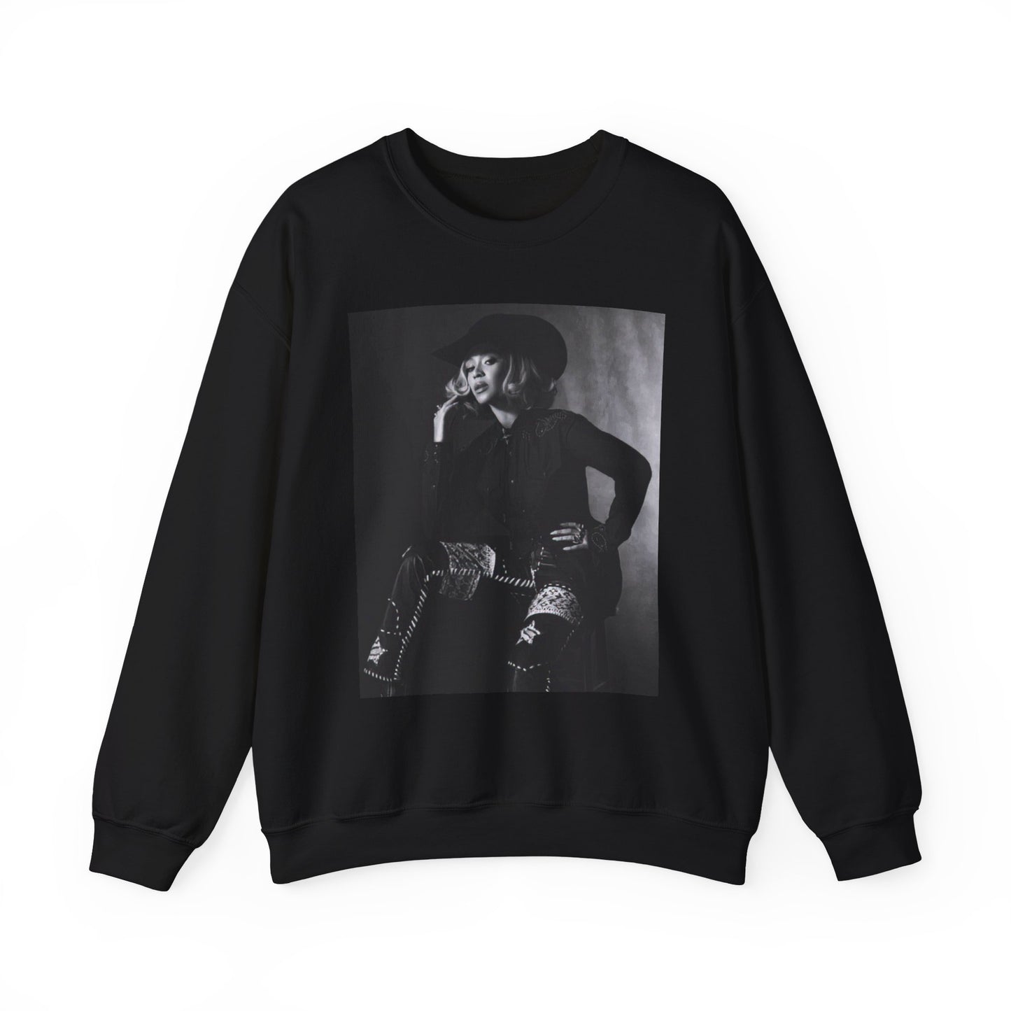 B & W CC Unisex Crewneck