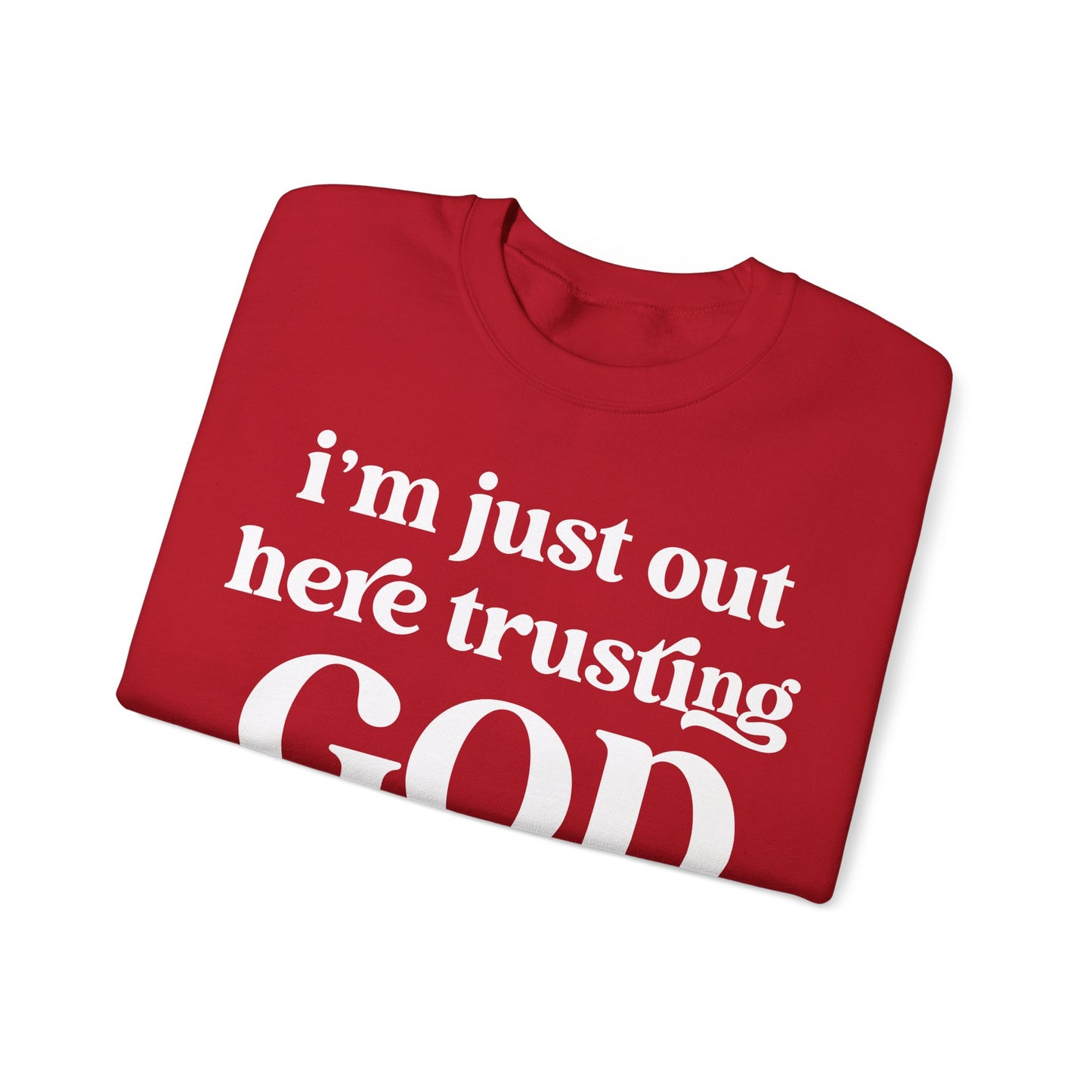 Trusting God Crewneck