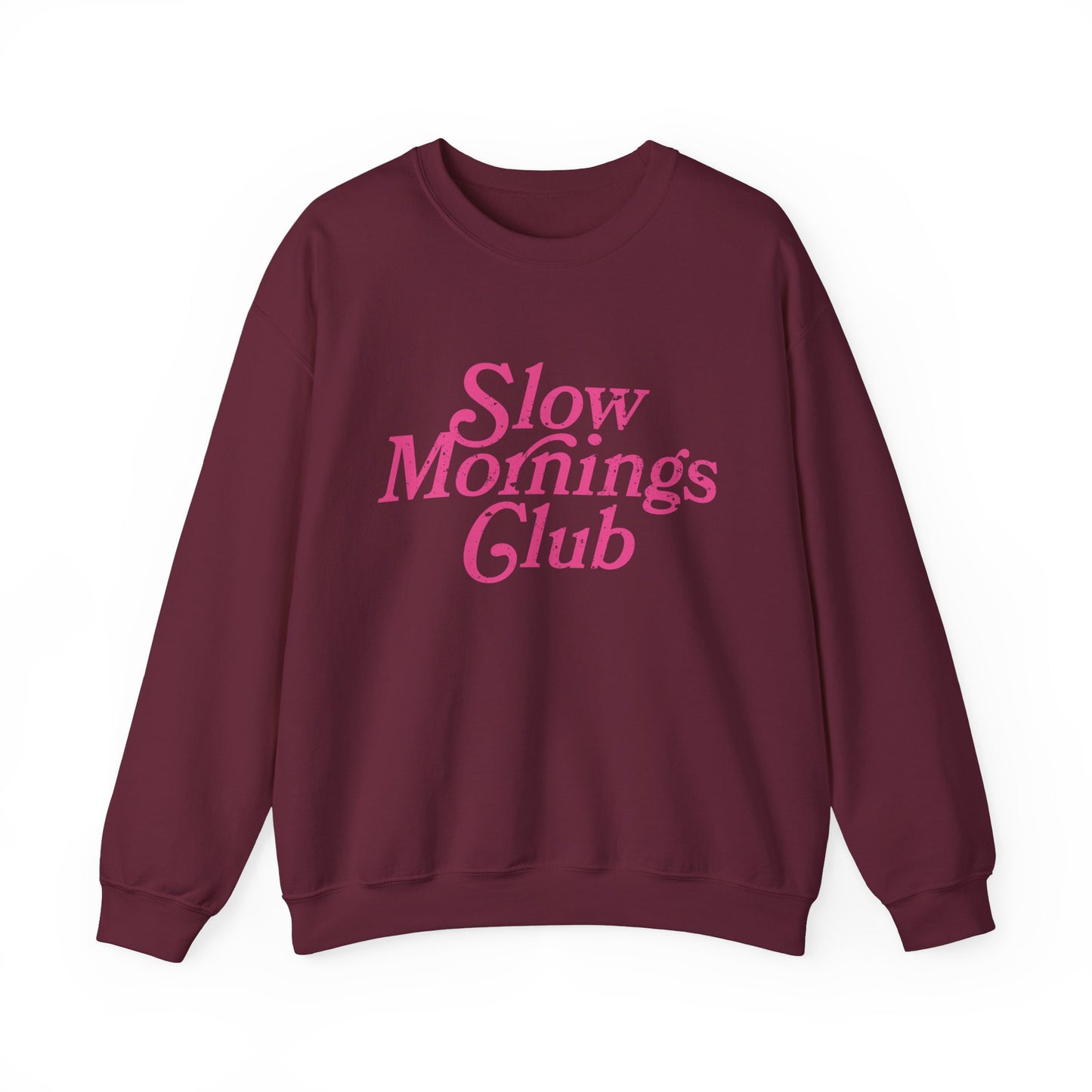 Slow Mornings Club Crewneck