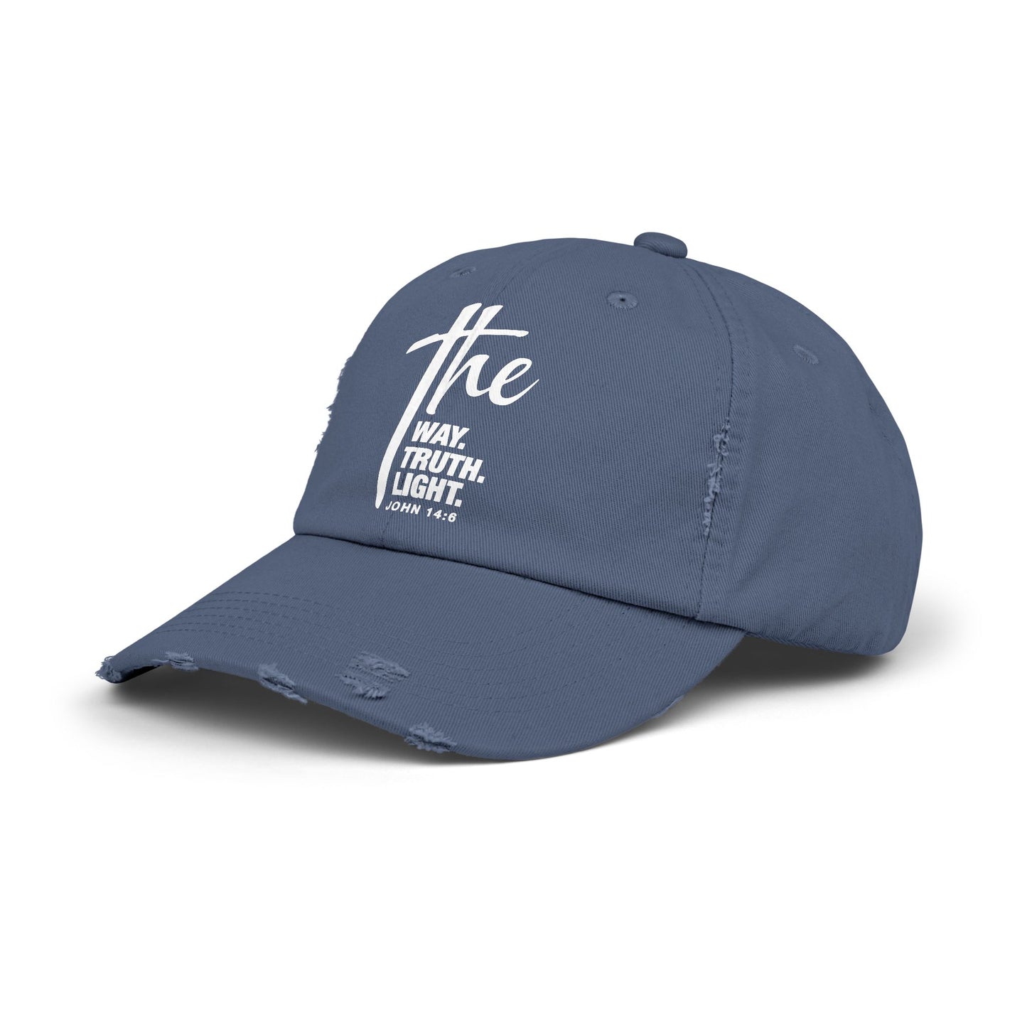 The Way Unisex Distressed Dad Hat
