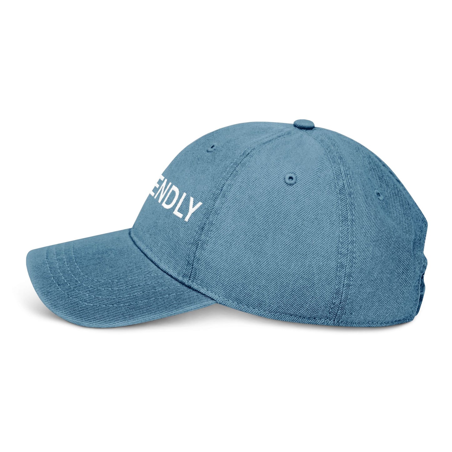 Unfriendly Unisex Denim Hat