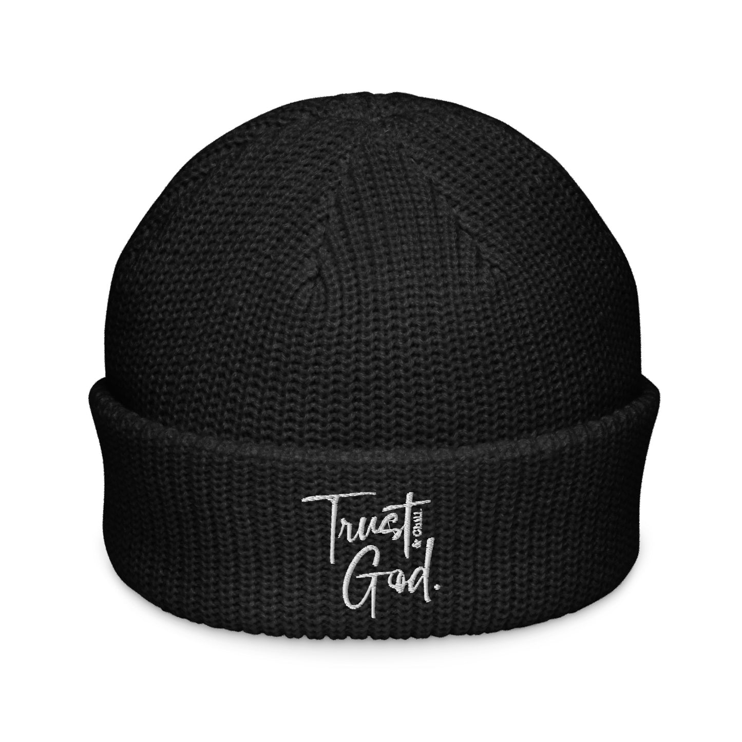 Trust God and Chill Fisherman's Beanie