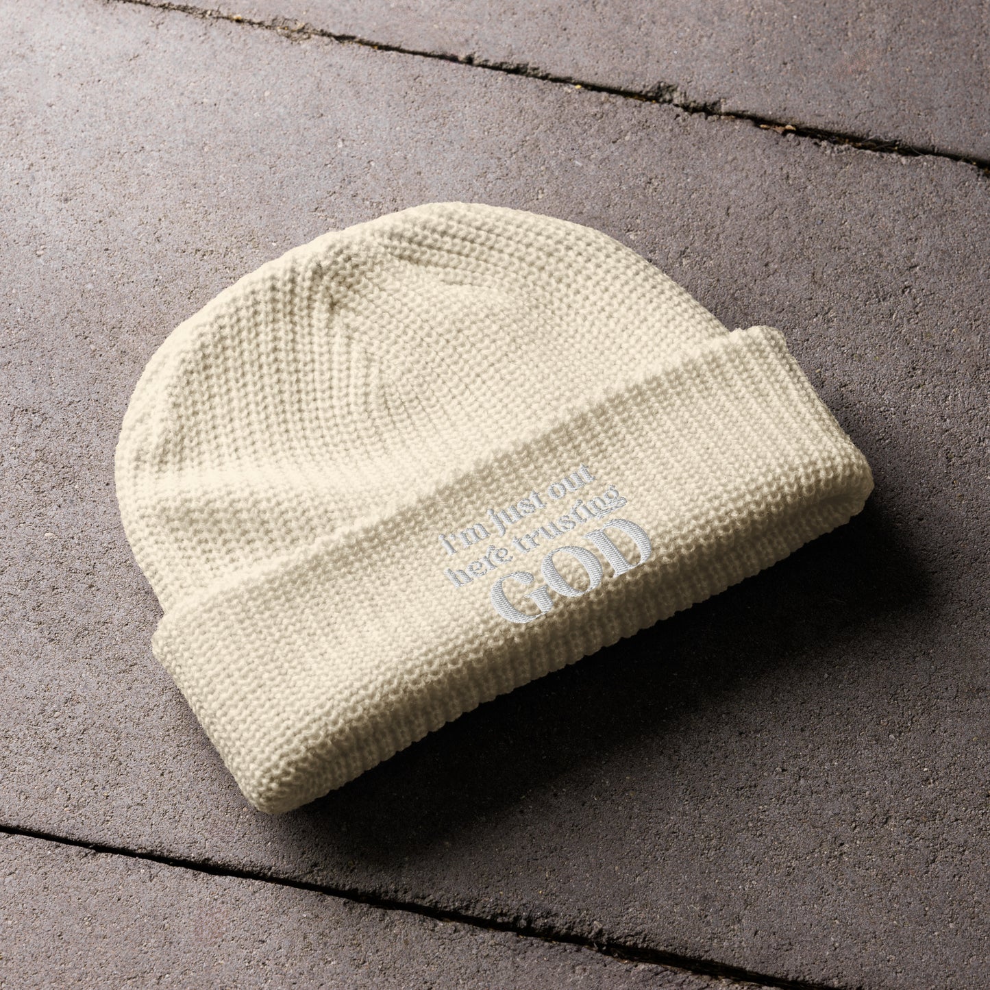 Trusting God Fisherman's Beanie