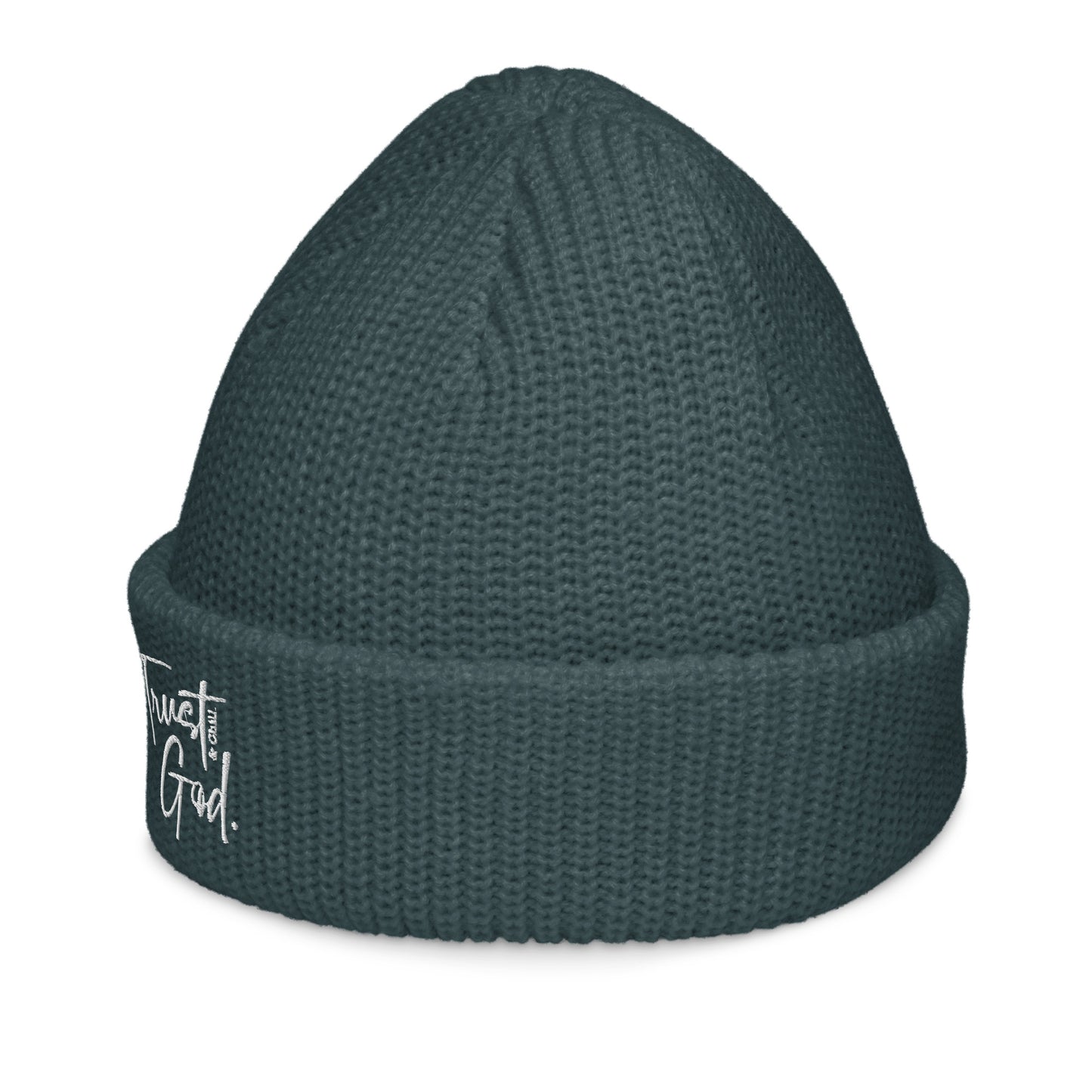 Trust God and Chill Fisherman's Beanie
