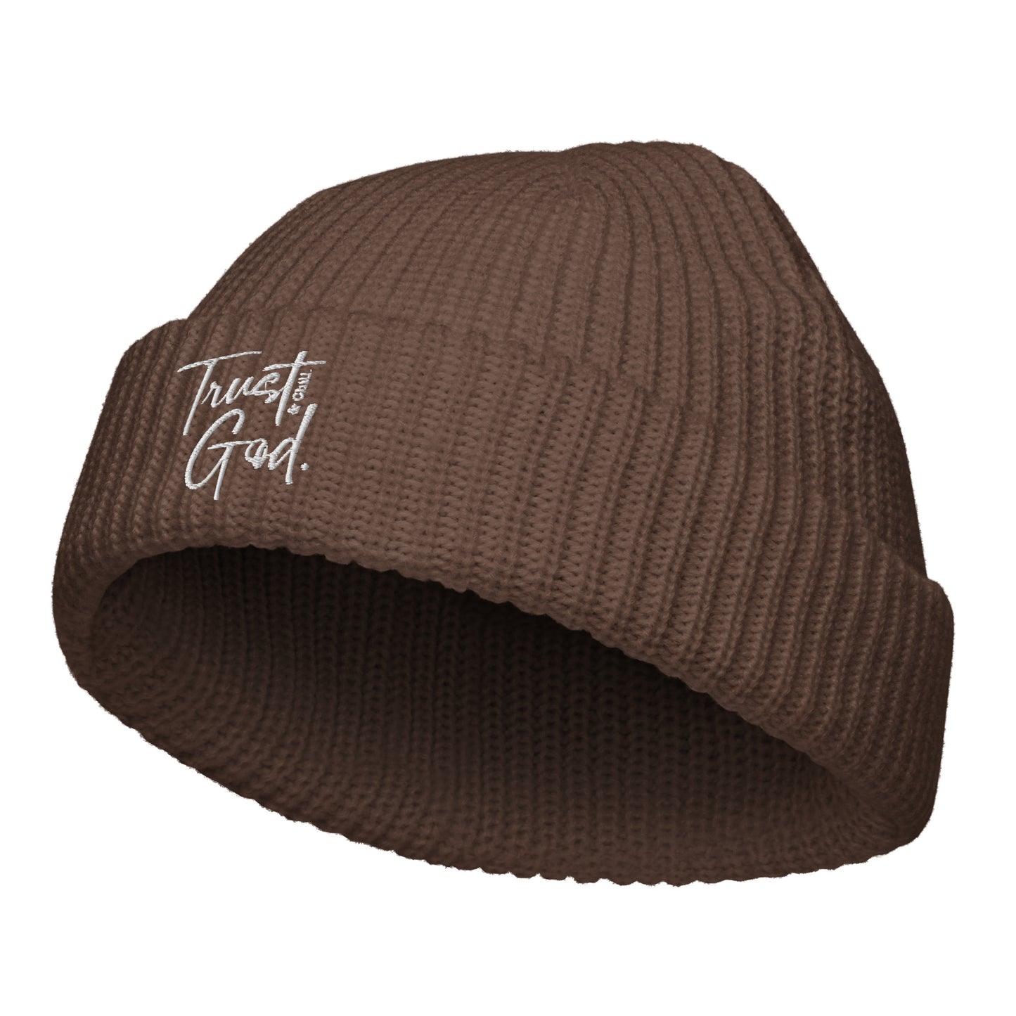 Trust God and Chill Fisherman's Beanie