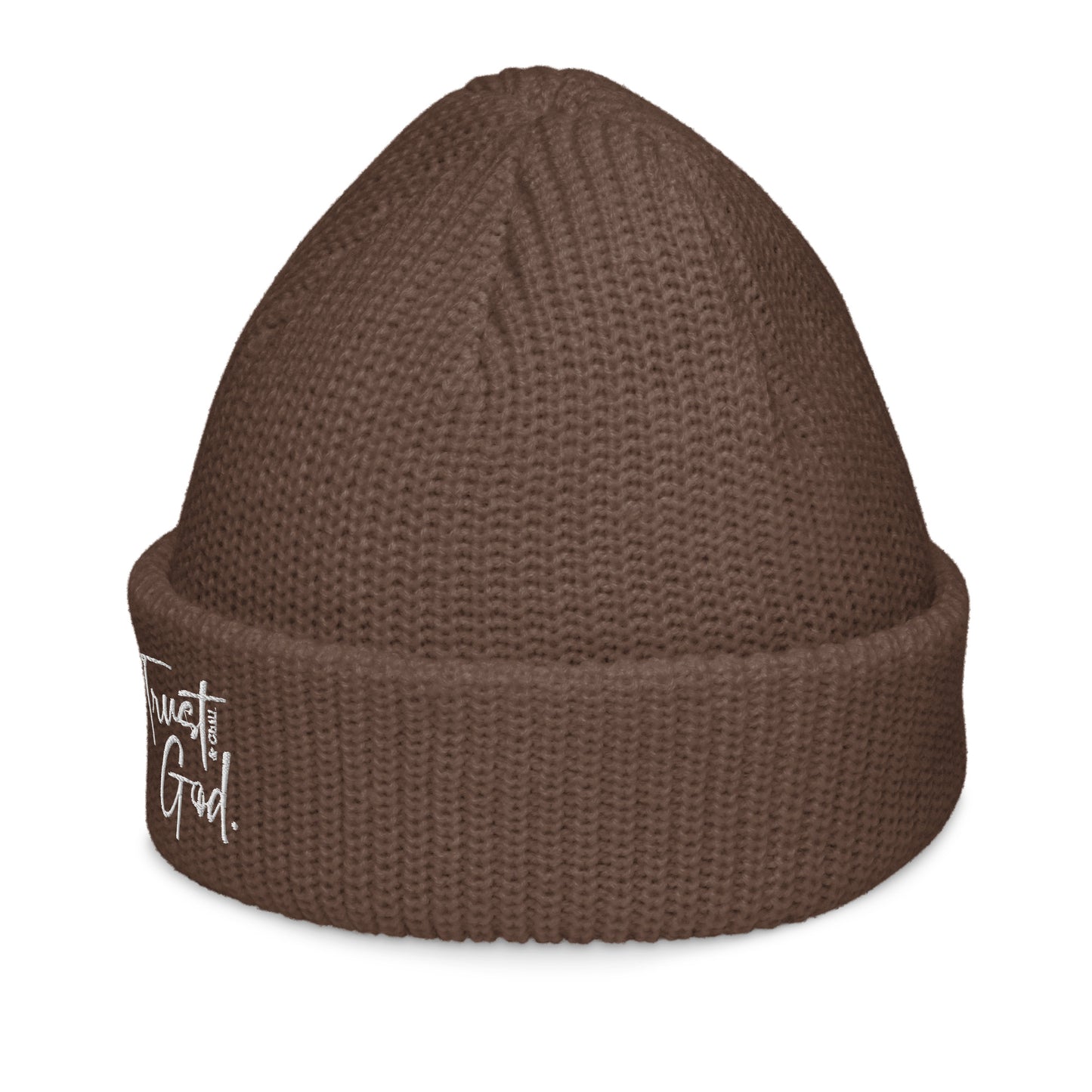 Trust God and Chill Fisherman's Beanie