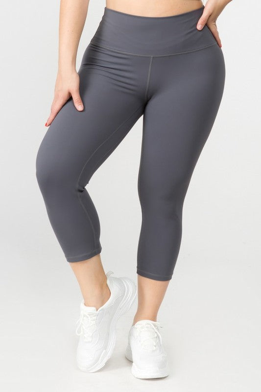 Buttery Soft Capri Activewear Leggings