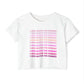 Block His Number  Festival Crop Top