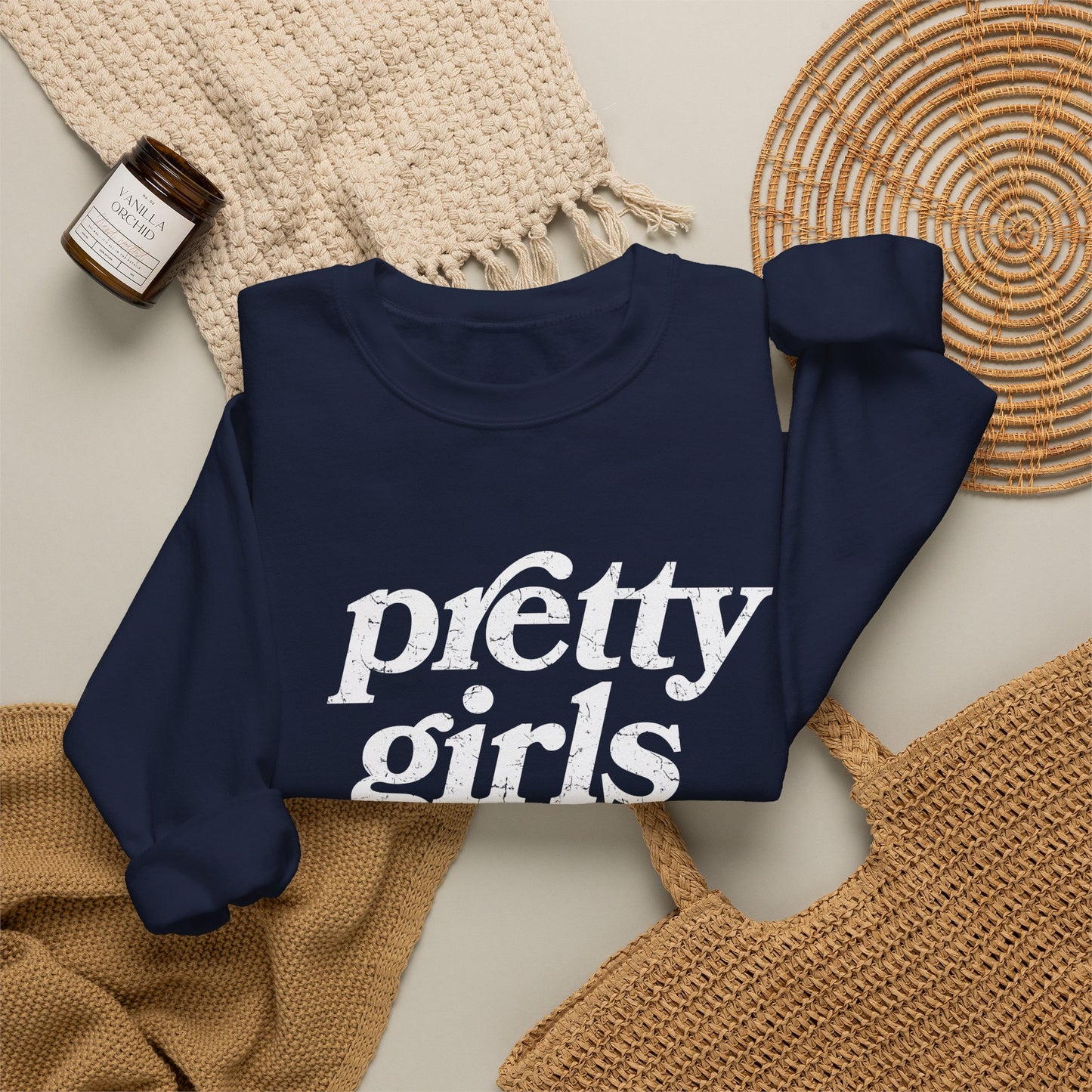 Pretty Girls Crewneck Sweatshirt