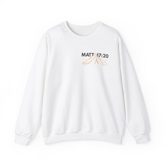 Faith Can Move Mountains Crewneck