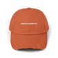 Earth Is Ghetto Unisex Distressed Cap