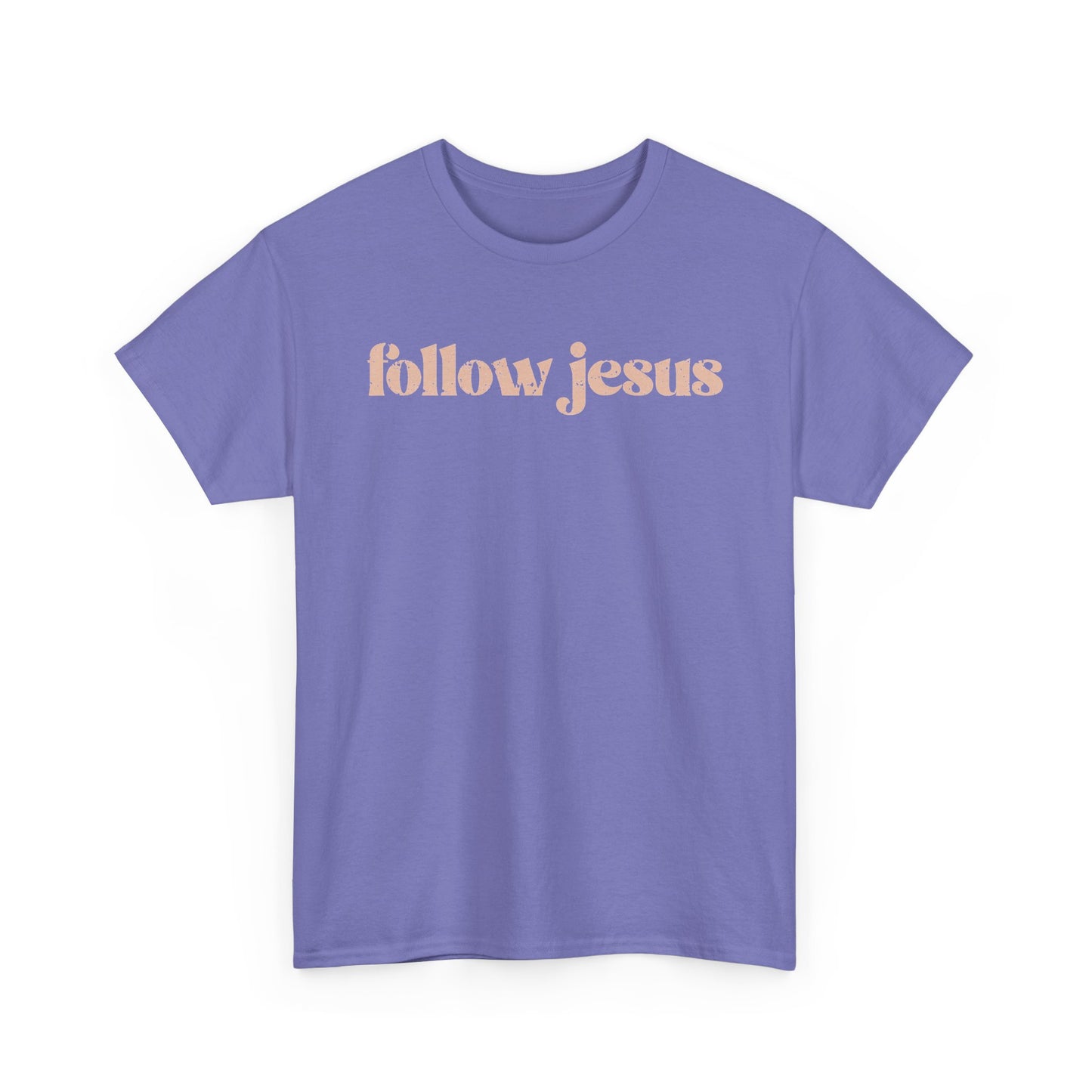 Follow Jesus Unisex  Cotton Tee