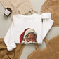 Black Santa Unisex Heavy Blend™ Crewneck Sweatshirt