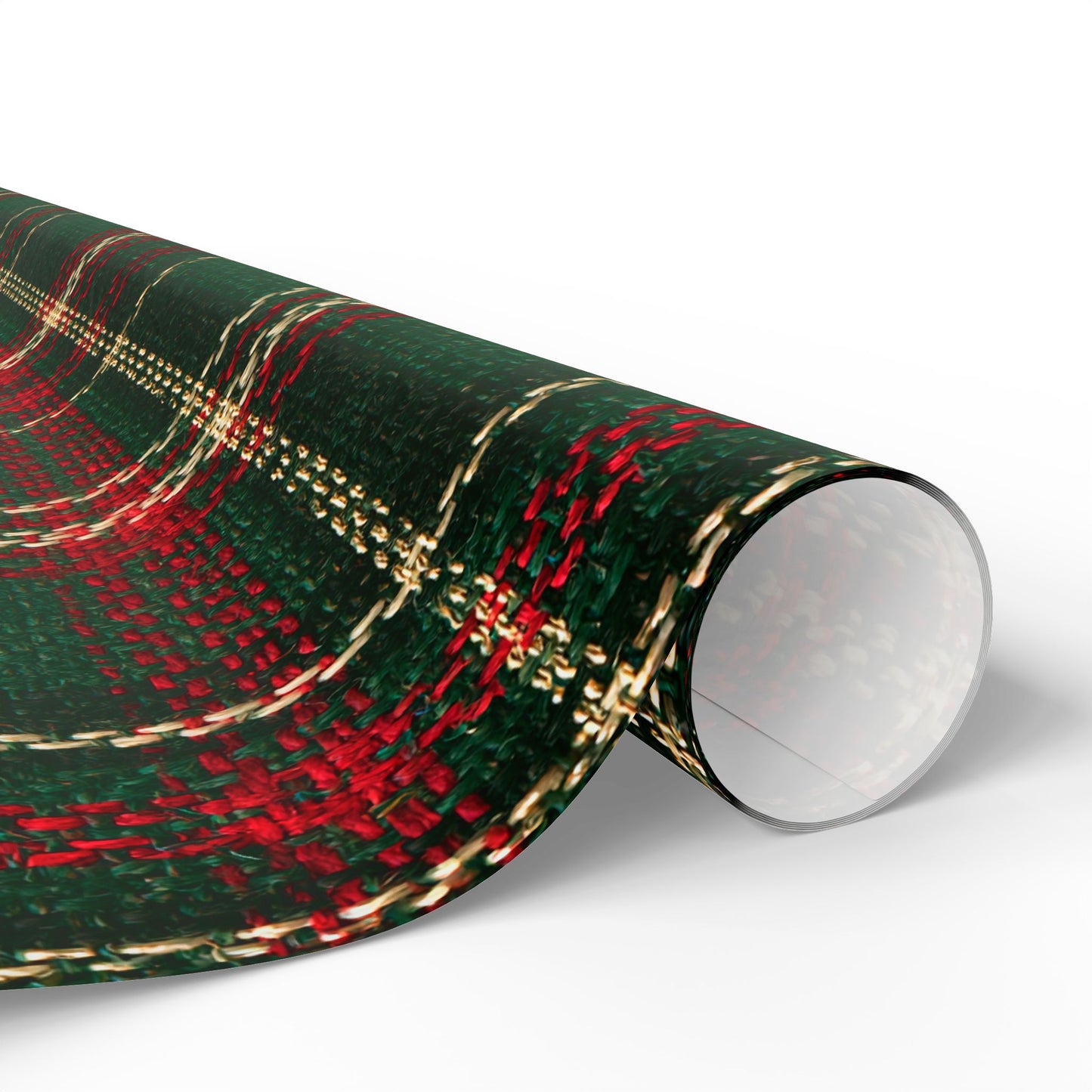 Evergreen Plaid Christmas Wrapping Paper 🎄✨
