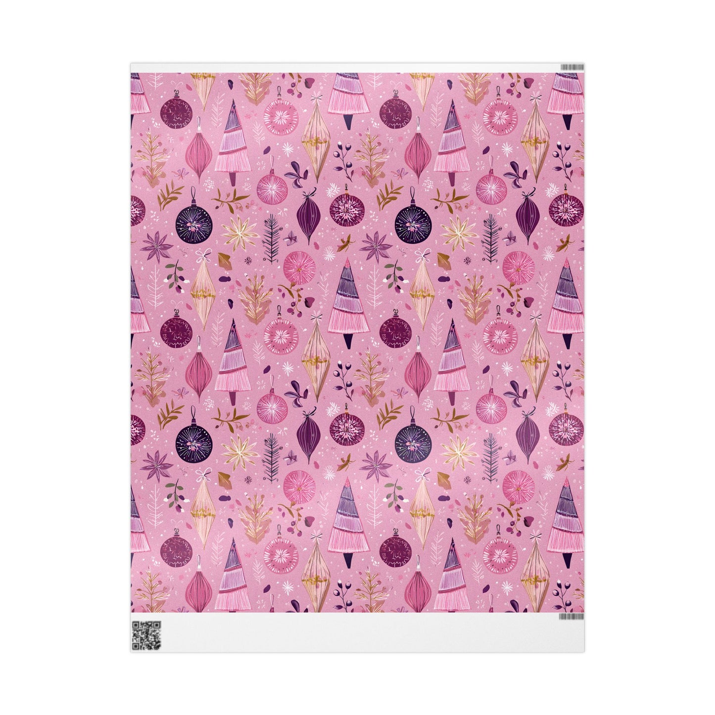 Candy Forest Christmas Paper