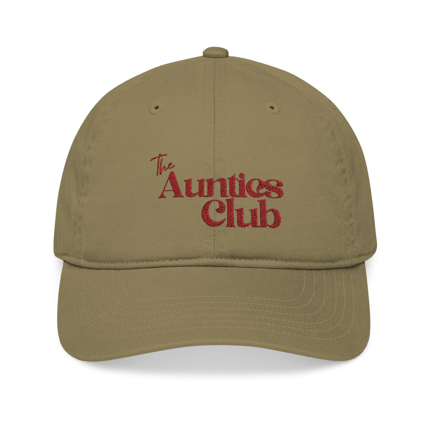 Organic Baseball Cap (Embroidery)