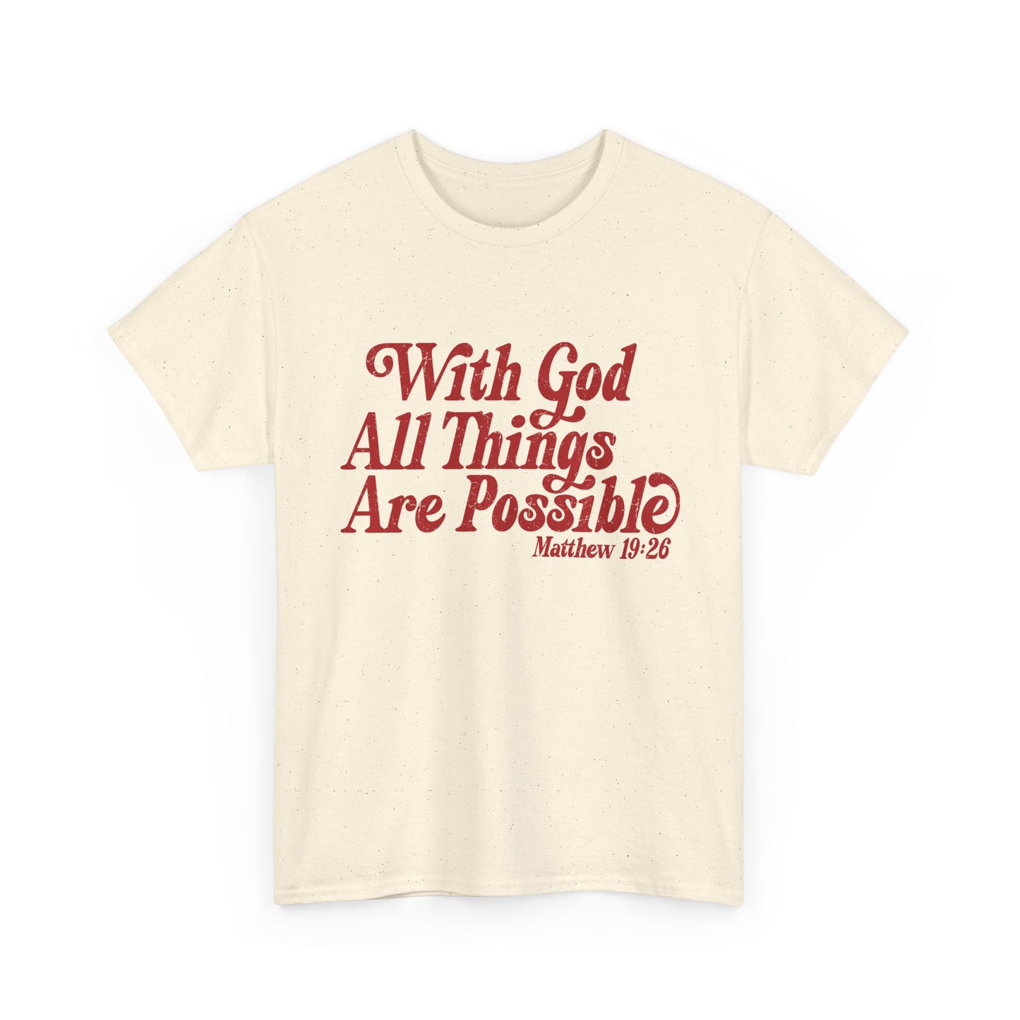 Unisex Heavy Cotton Tee