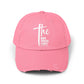 The Way Unisex Distressed Dad Hat