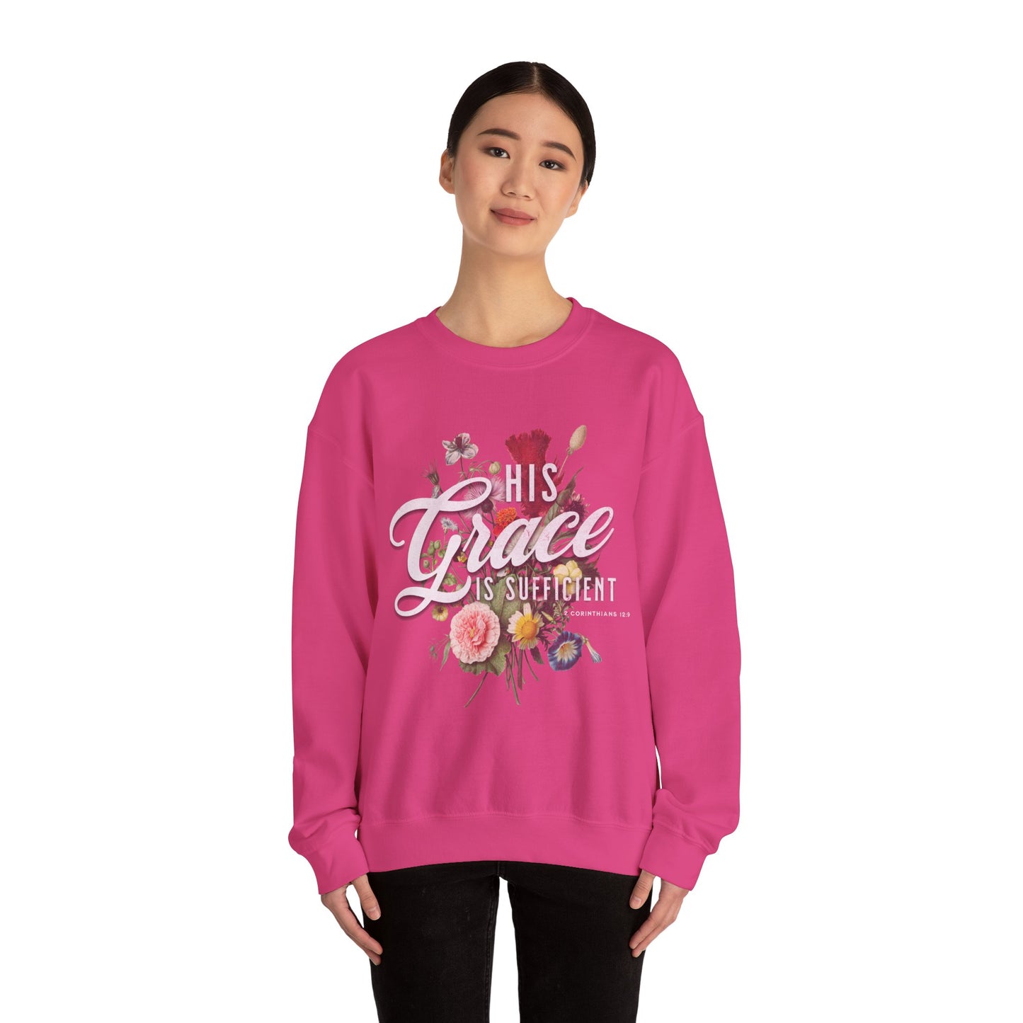 Grace Covers Me Crewneck