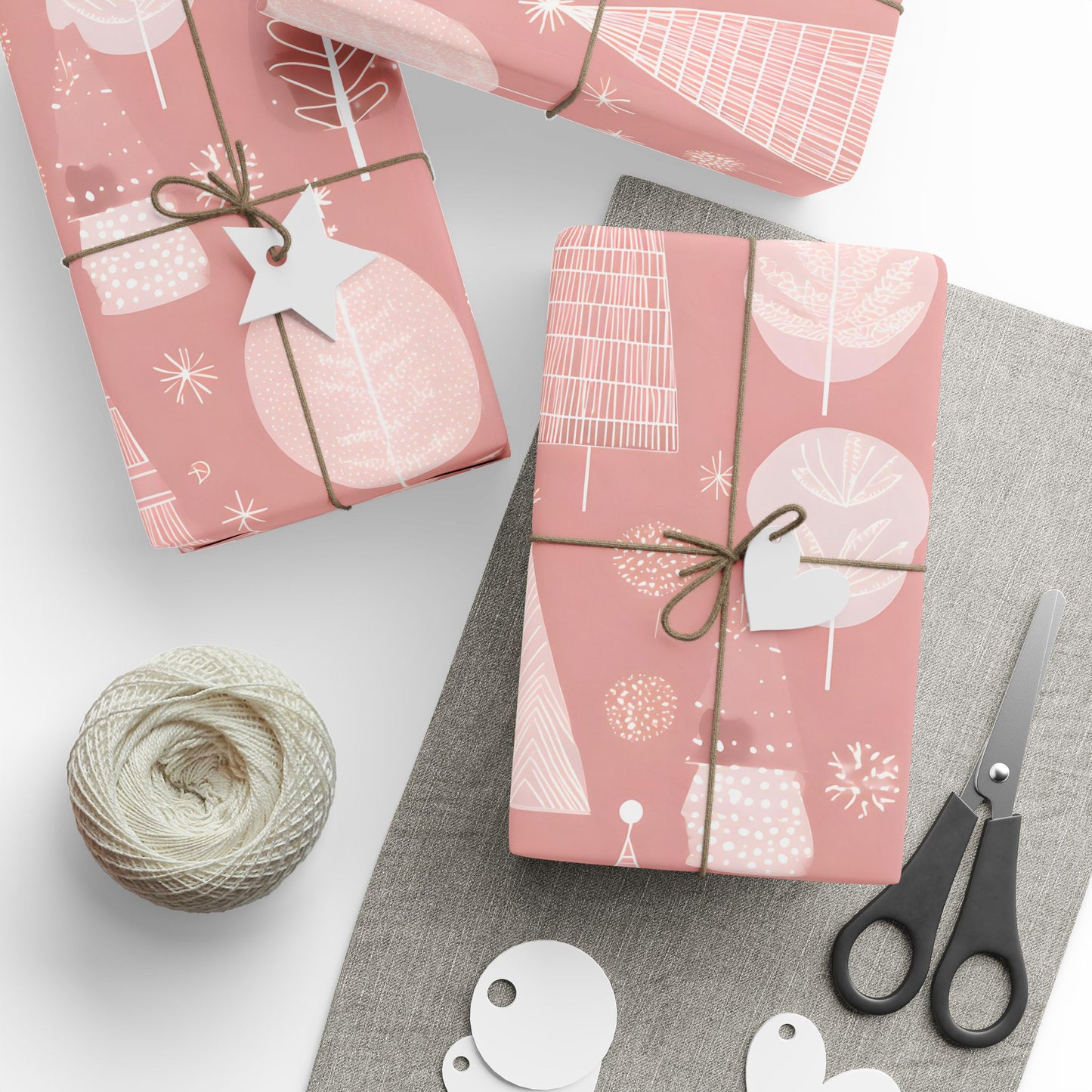 Whimsical Winter Tree Wrap