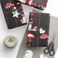 Brown Sugar & Snowflakes Wrapping Paper