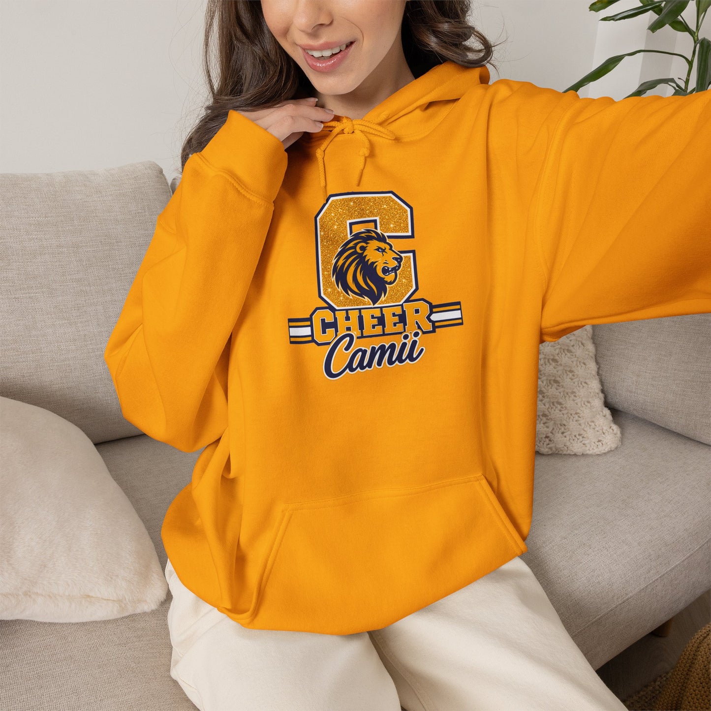 G CHEER - Unisex Hooded Sweatshirt