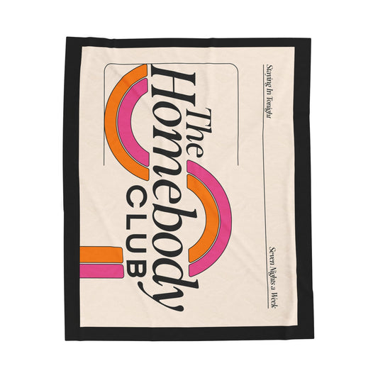 The Homebody Club Plush Blanket